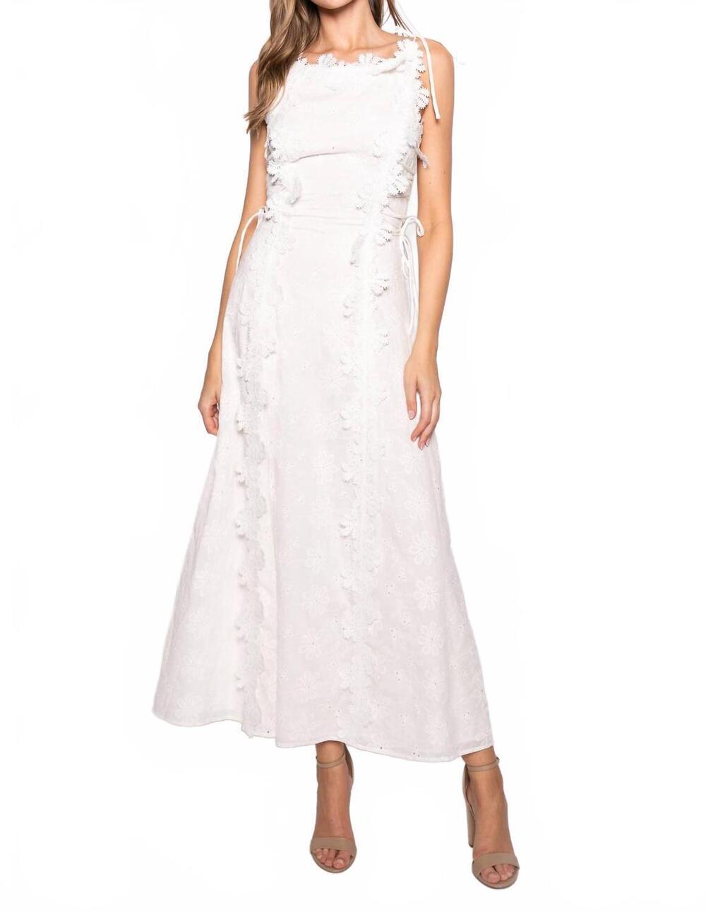 NEW FORE COLLECTION women's the villa bianca dress in white